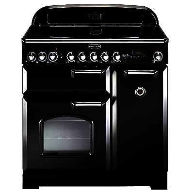 Rangemaster Classic 90 Electric Range Cooker Gloss Black Rangemaster Classic 90 Electric Range Cooker Gloss Black
